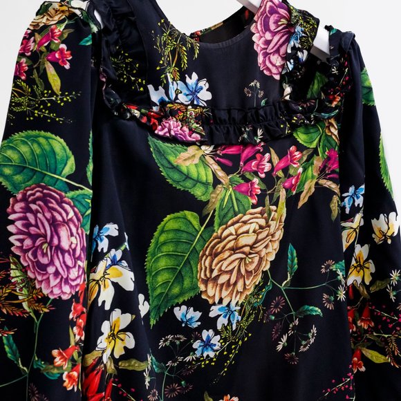 Nicholas Dahlia Floral Ruffle Dress - Picture 3 of 11